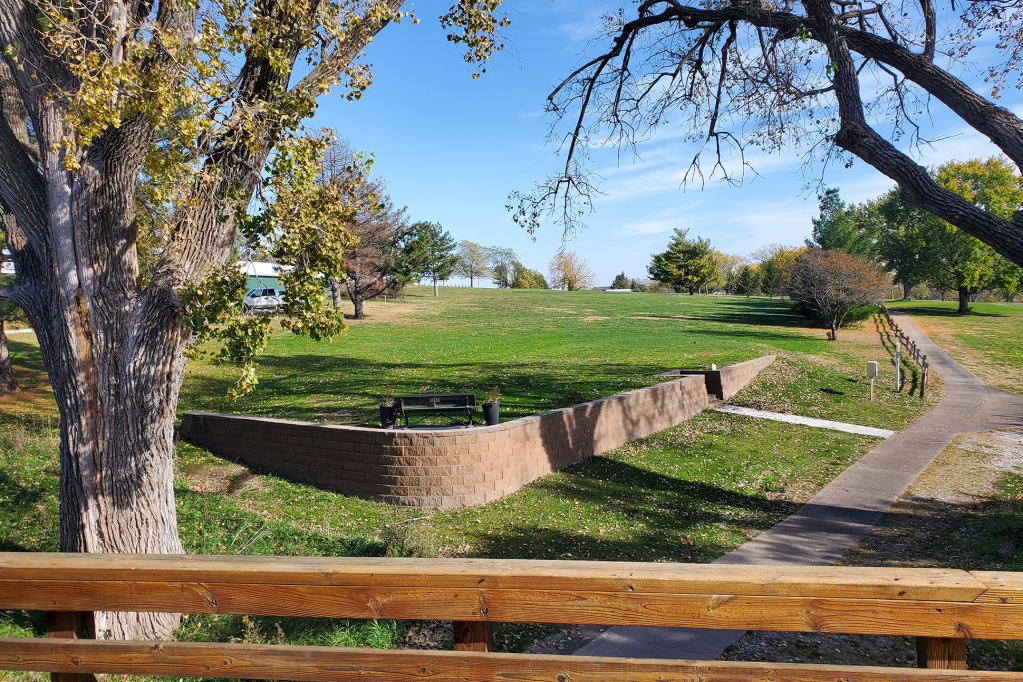 Cart path on golf course